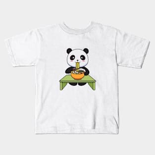 funny panda Kids T-Shirt